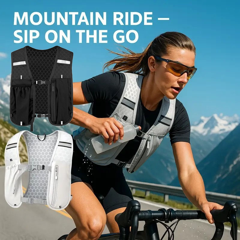 Cycling Backpack - Unisex Water Resistant Breathable Sports Vest