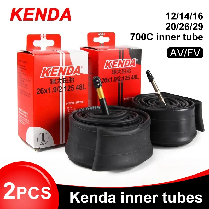 2PCS KENDA Bicycle Inner Tube  - Cycling Gear Parts 评论和价格