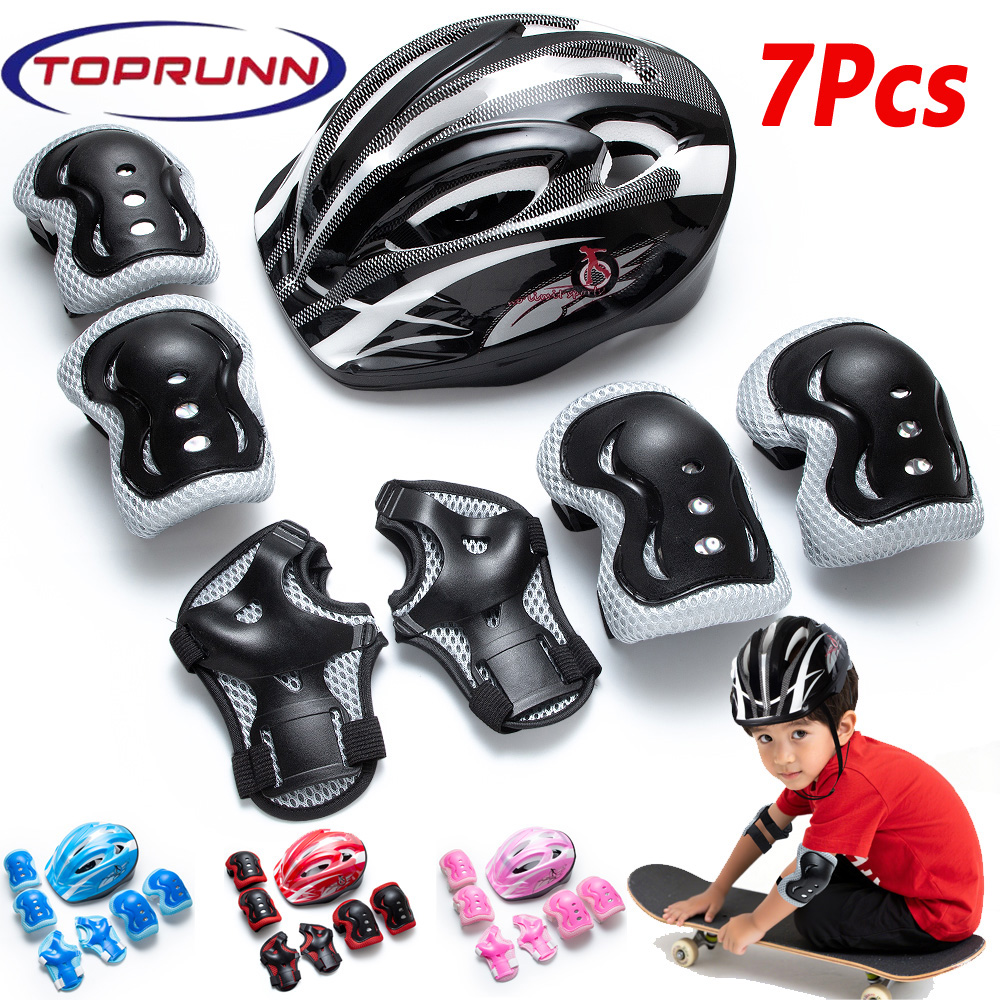 7 in 1 Kids Protective Gear Se - Cycling Safety Gear For Kids 评论和价格