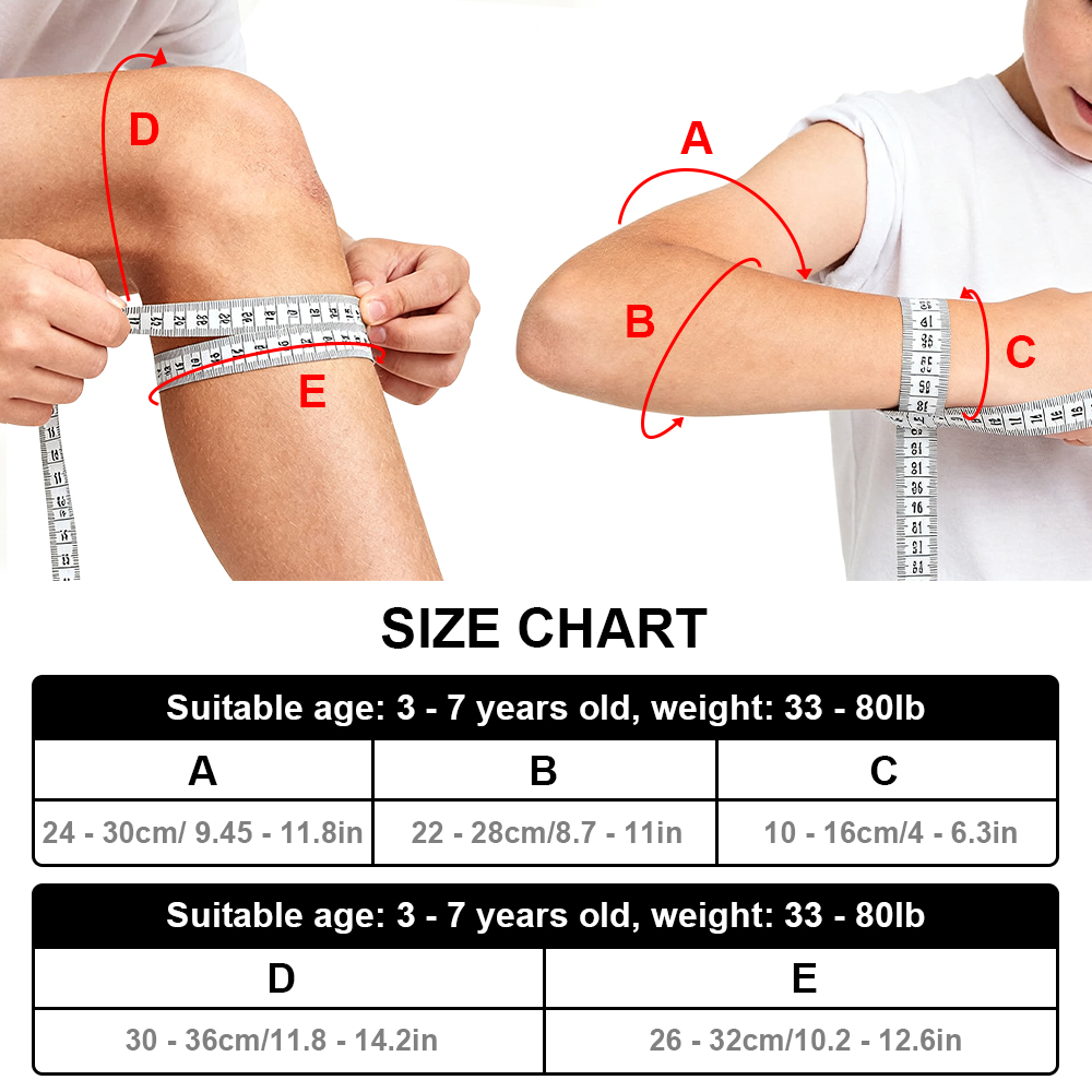 7 in 1 Kids Protective Gear Se - Cycling Safety Gear For Kids 评论和价格