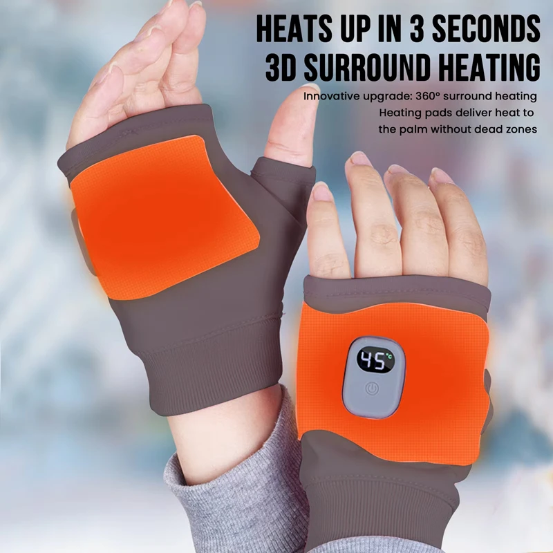 USB Powered Heating Gloves wit - Cycling Gear Temperature 评论和价格
