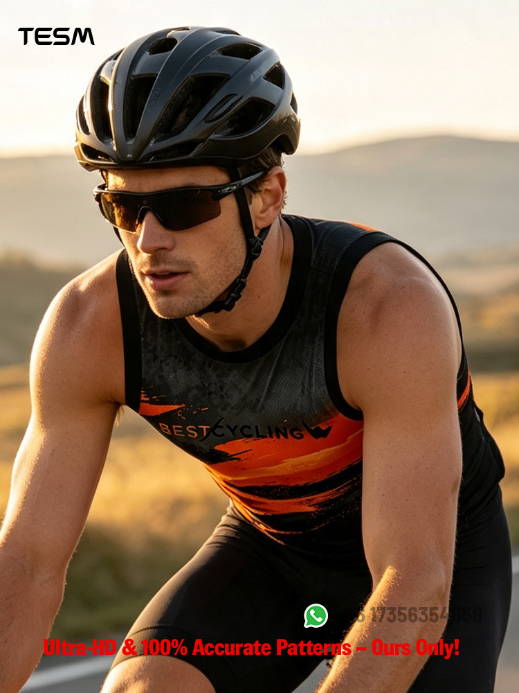 Kid Men Sleeveless Vest Breath - Cycling Jersey 评论和价格