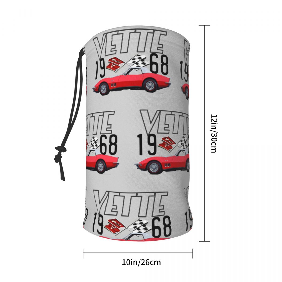 1968 Red Corvette C3 Convertib - Cycling Headwear 评论和价格