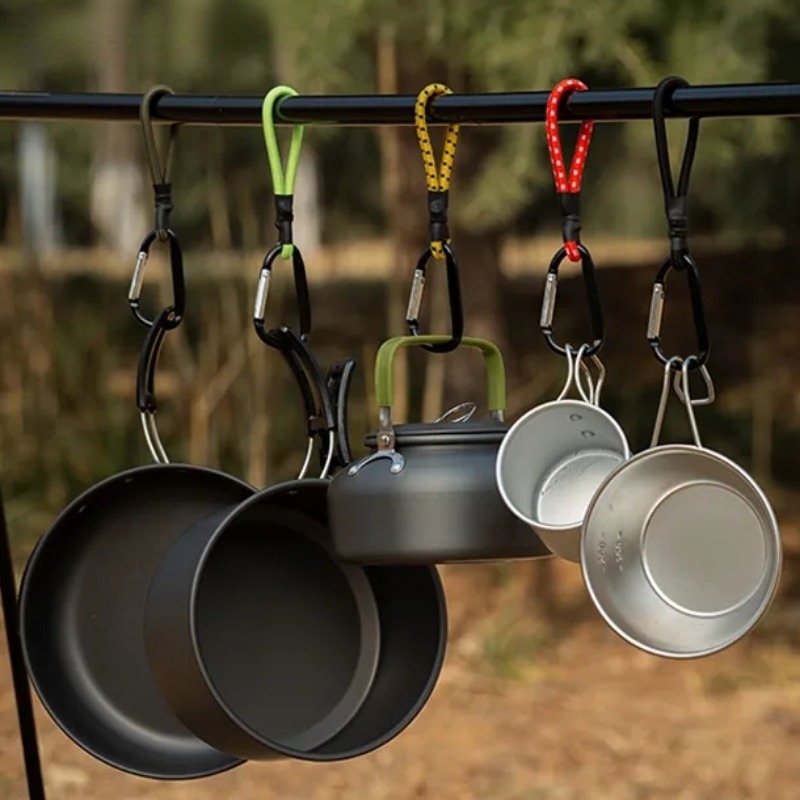 5PCS Heavy Duty Bungee Cord El - Cycling Gear Hanger 评论和价格