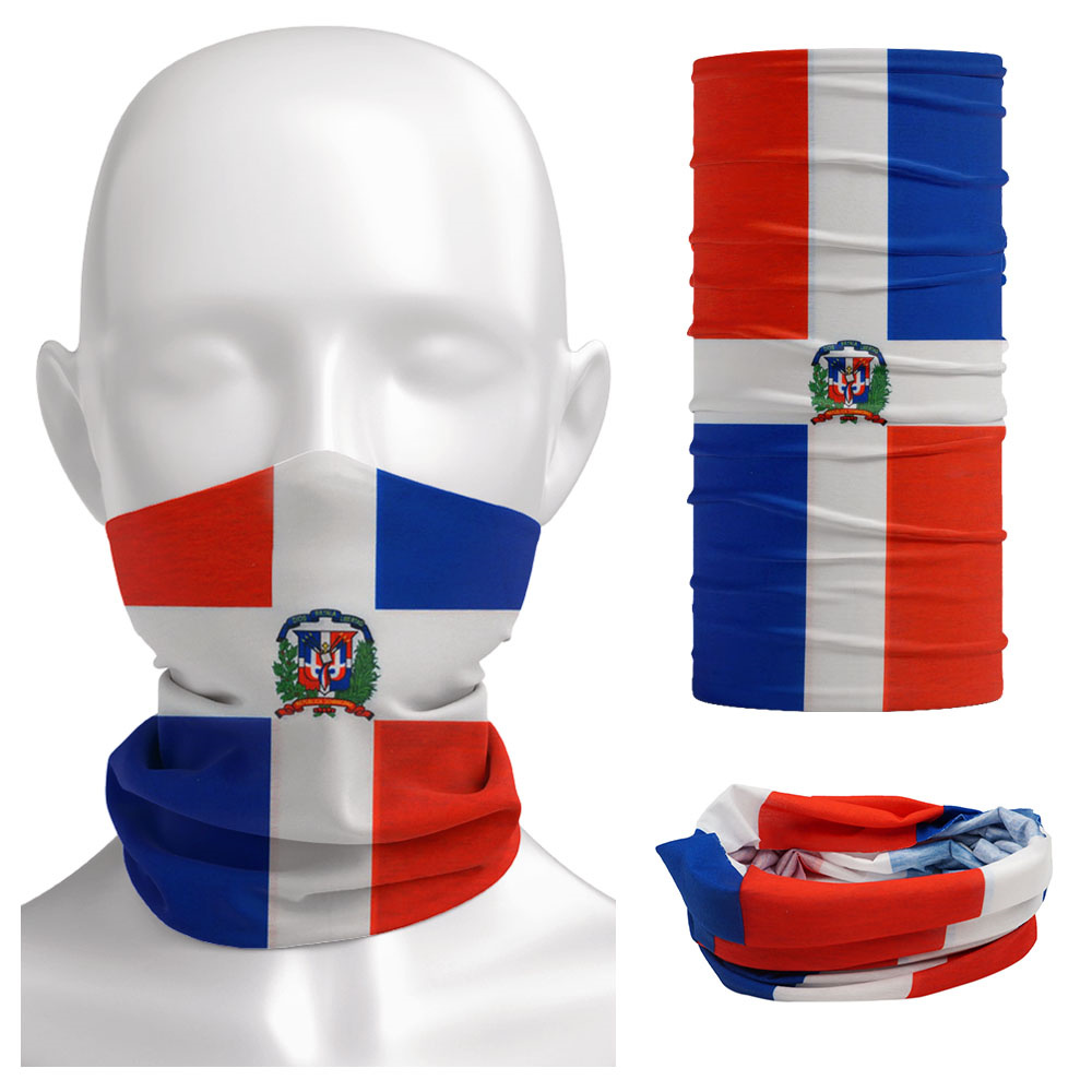 Dominica National Flag Bandana - Cycling Headwear 评论和价格