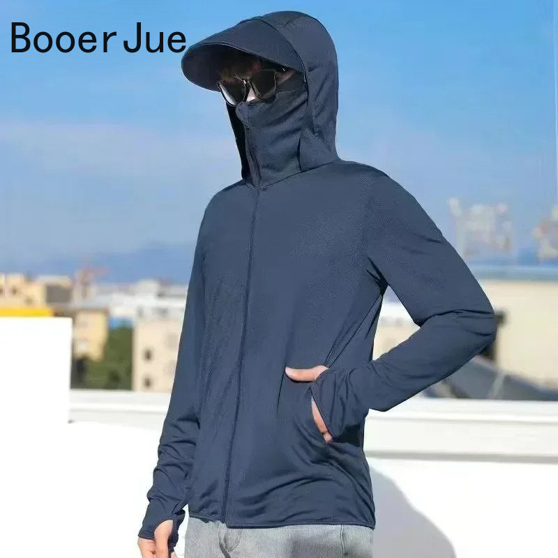 UPF50+ Men's Sun Protection Th - Cycling Gear Pas 评论和价格