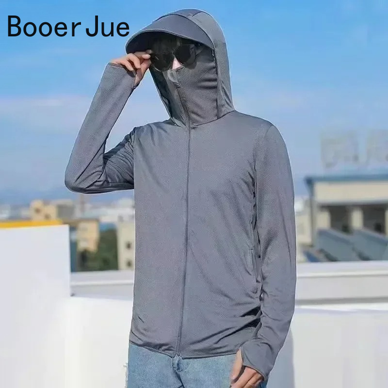 UPF50+ Men's Sun Protection Th - Cycling Gear Pas 评论和价格