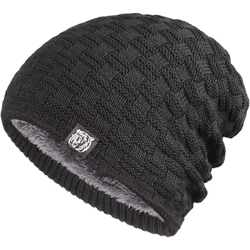 Mens Plush Lining Beanie Winte - Cycling Gear Pas 评论和价格