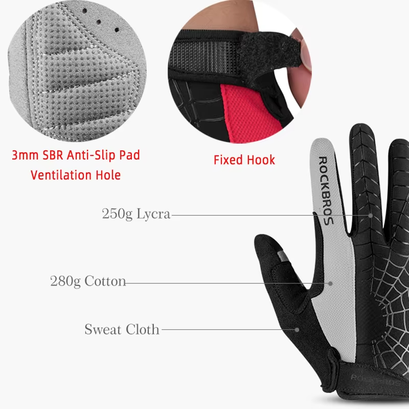 ROCKBROS Spring Cycling Gloves - Cycling Gear Ladies 评论和价格
