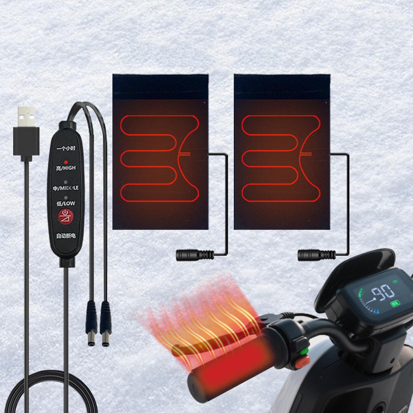 Handlebar Warmer 5V Motorcycle - Cycling Gear Temperature 评论和价格