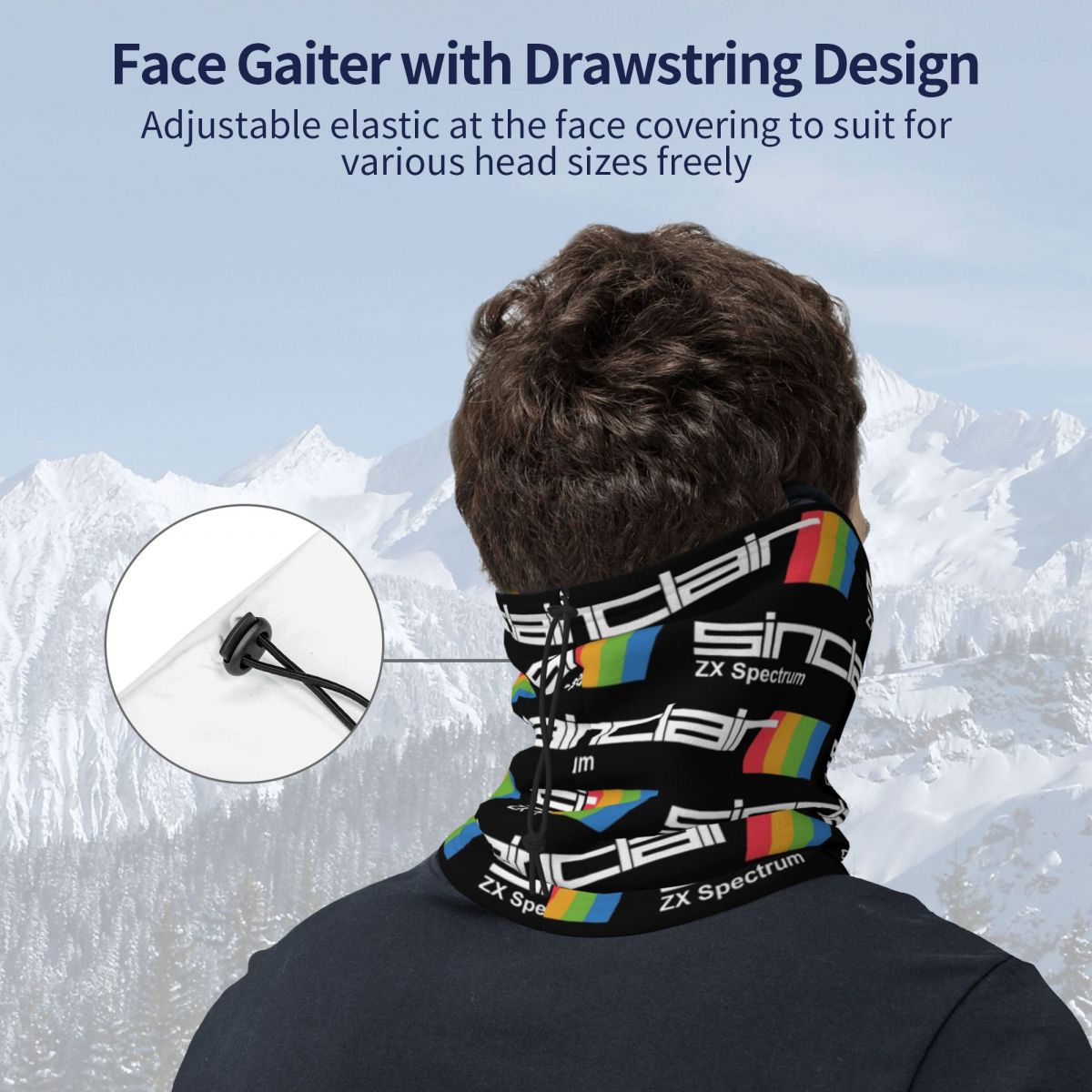 ZX Spectrum Bandana Neck Cover - Cycling Headwear 评论和价格
