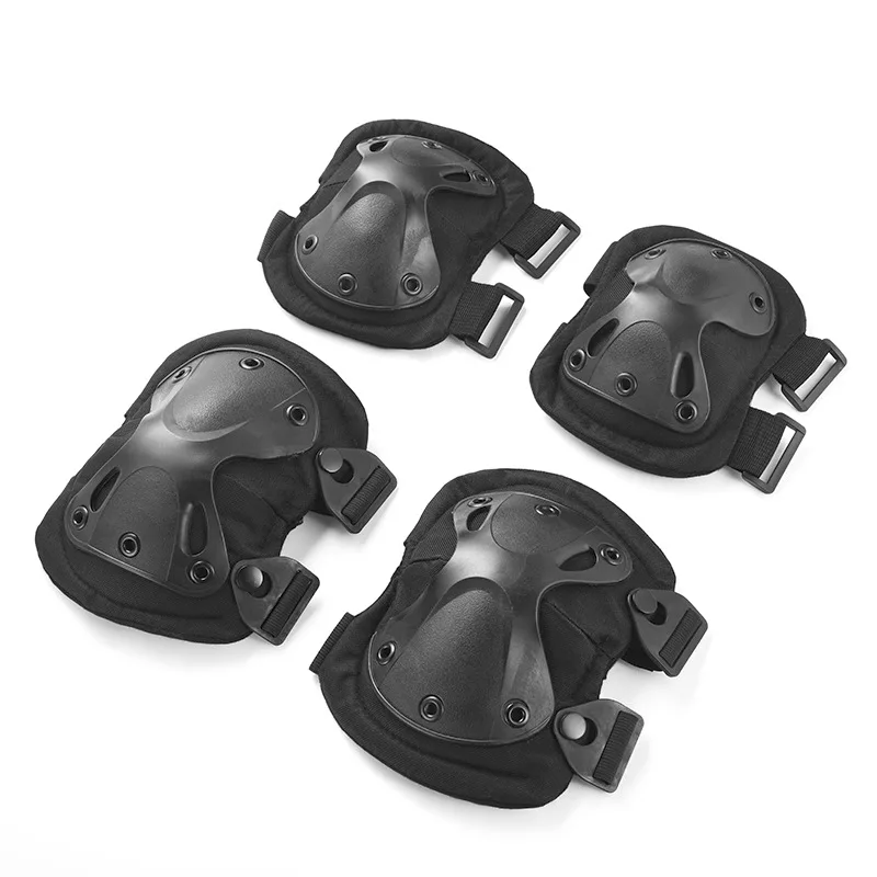 Tactical Knee Elbow Pads Set M - Cycling Gear Pas 评论和价格