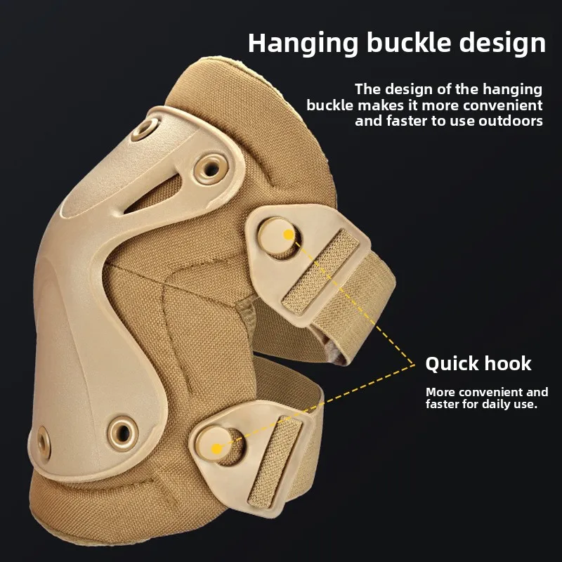 Tactical Knee Elbow Pads Set M - Cycling Gear Pas 评论和价格