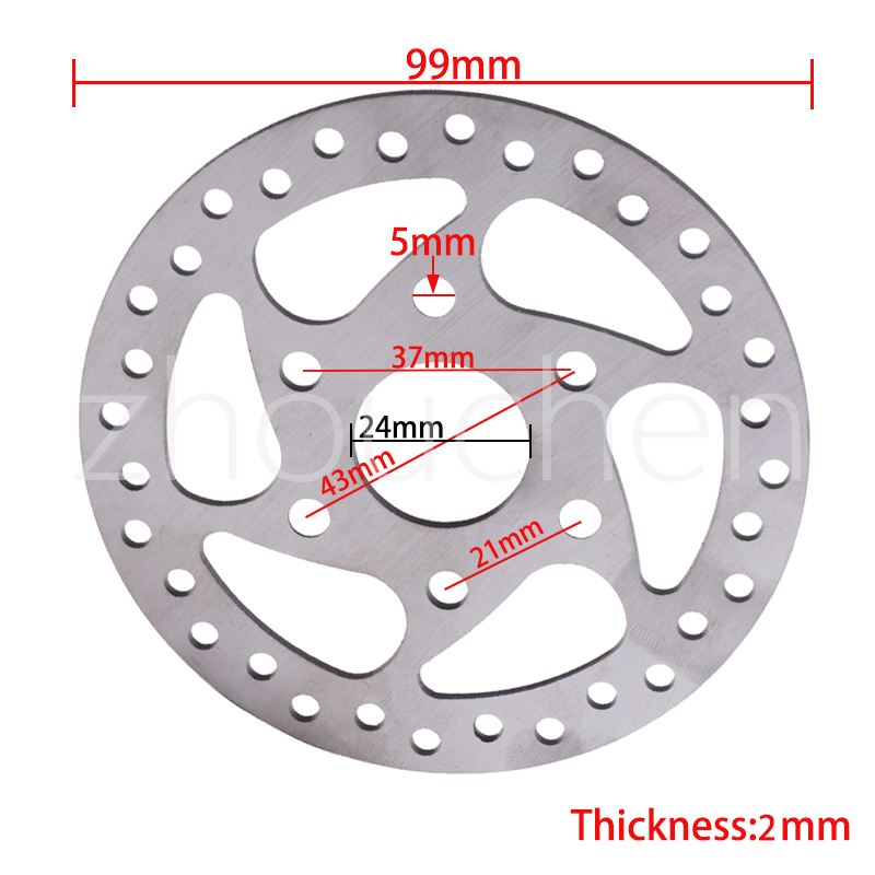 100MM motorcycle Bike Brake Pa - Cycling Gear Parts 评论和价格