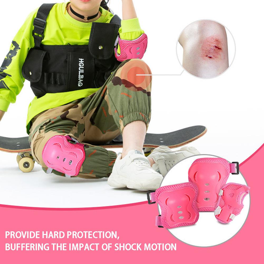 6Pcs Kids Protective Gear Set  - Cycling Safety Gear For Kids 评论和价格