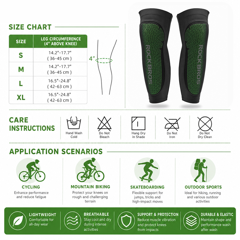 ROCKBROS Cool Sport Legs MTB C - Cycling Gear Parts 评论和价格