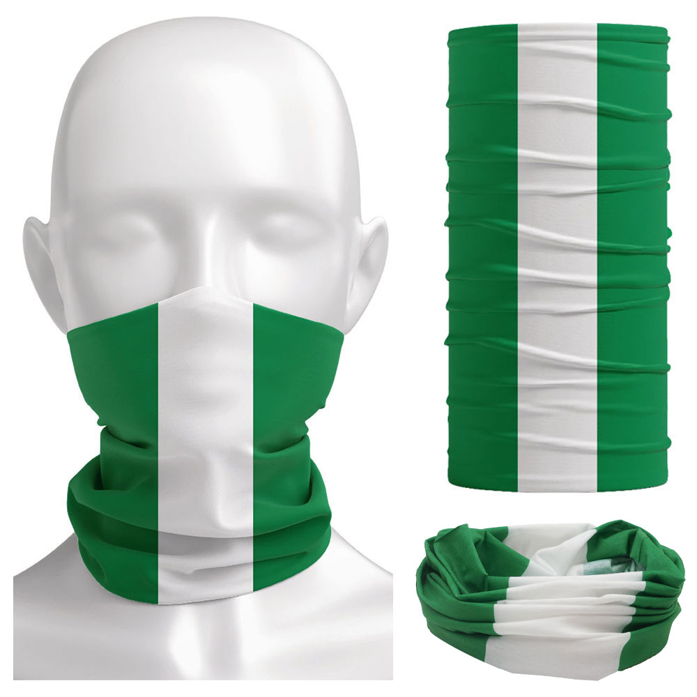 Nigeria Flag Bandanna Women Ne - Cycling Gear Pas 评论和价格