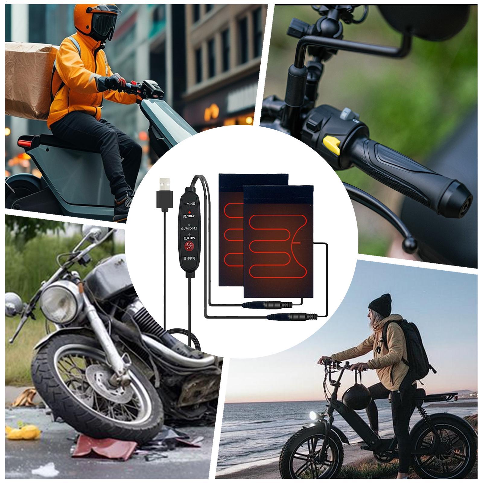 Handlebar Warmer 5V Motorcycle - Cycling Gear Temperature 评论和价格