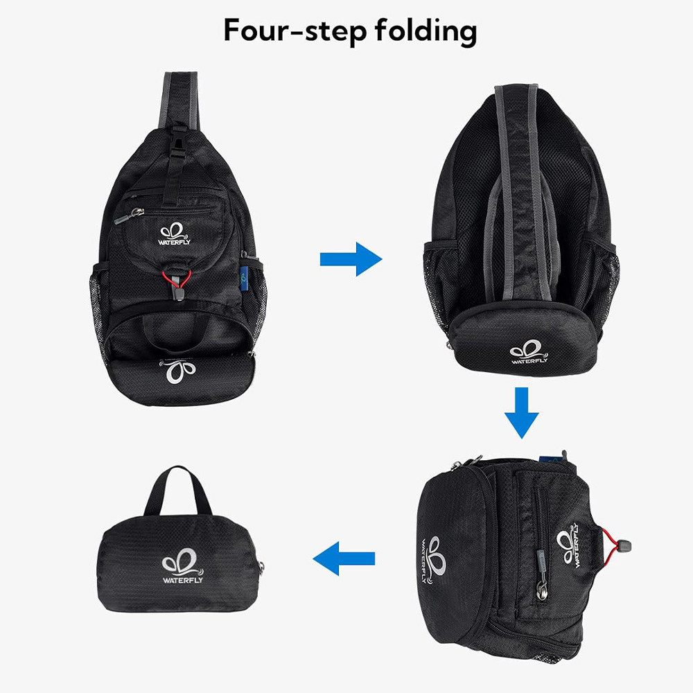 WATERFLY Chest Bag Shoulder Sm - Cycling Backpack 评论和价格