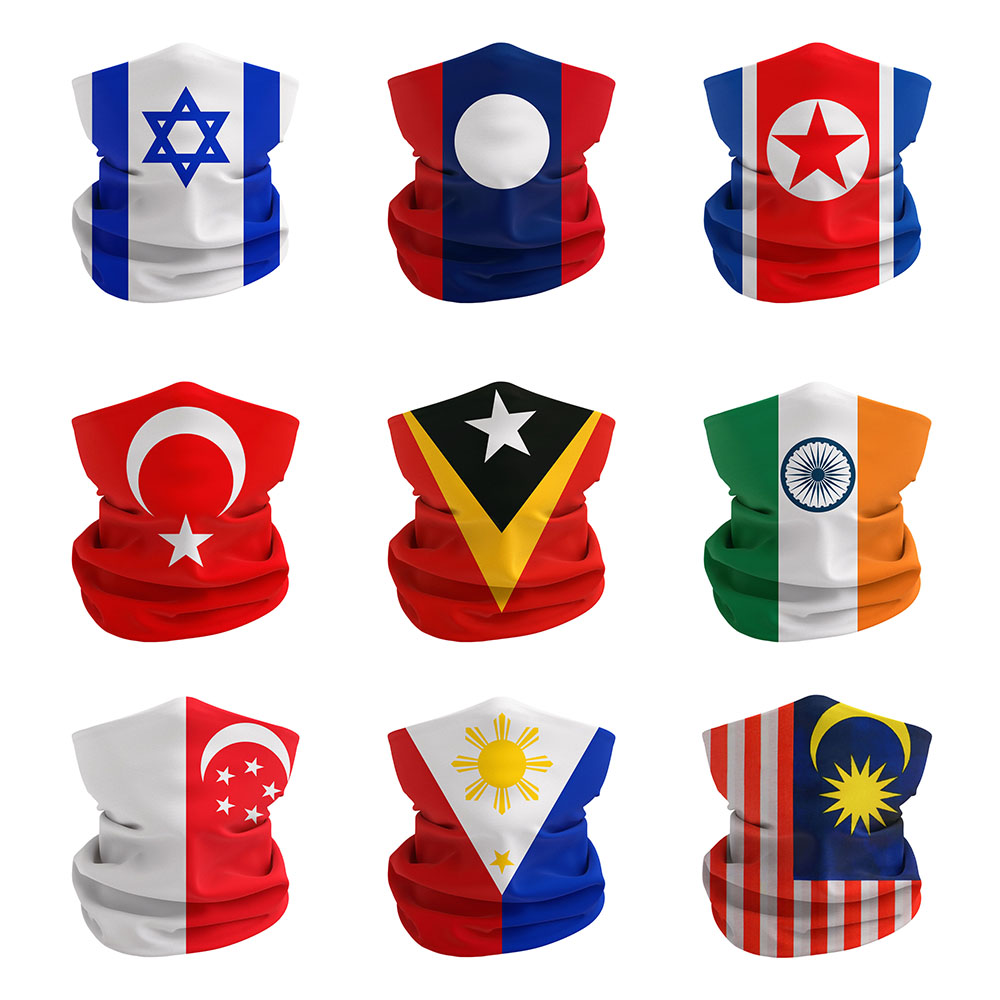 Asian National Flags Printed B - Philippines Cycling Gear 评论和价格