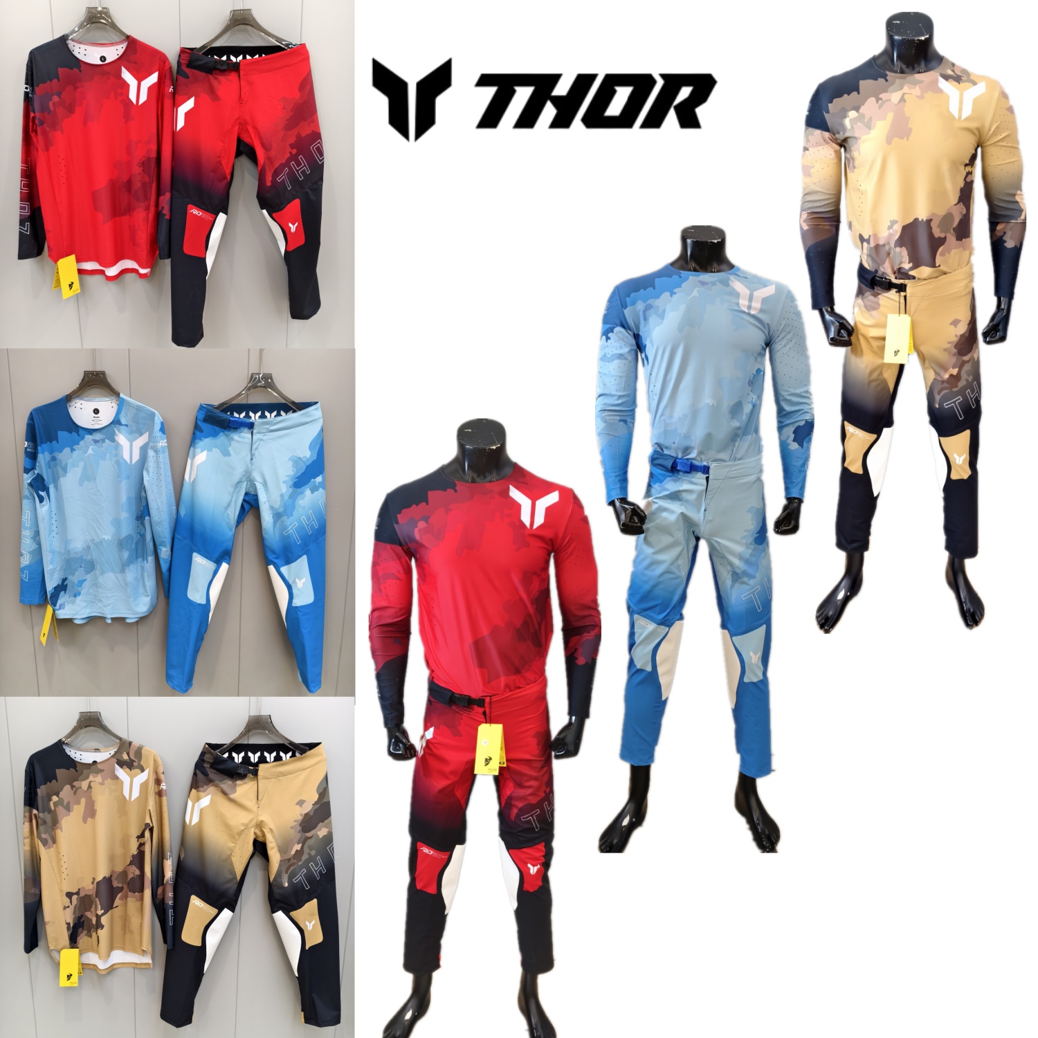 THOR Motocross Gear Set MX Off - Cycling Jersey 评论和价格