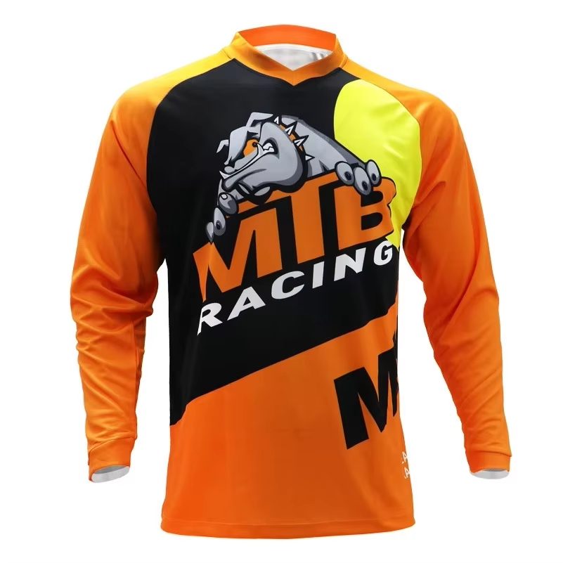 Long Sleeve MTB Racing Jersey  - Cycling Jersey 评论和价格