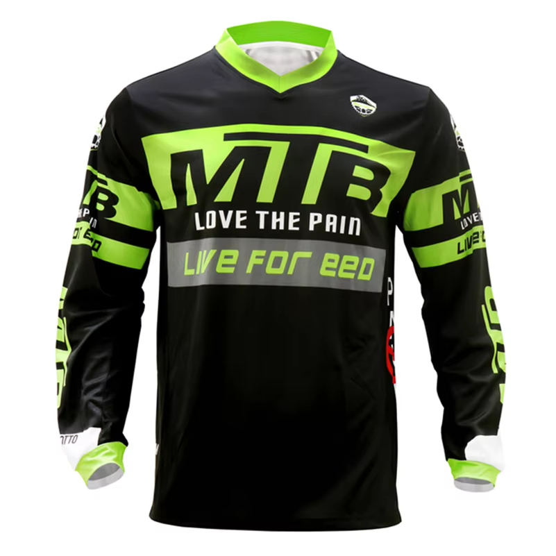 Long Sleeve MTB Racing Jersey  - Cycling Jersey 评论和价格