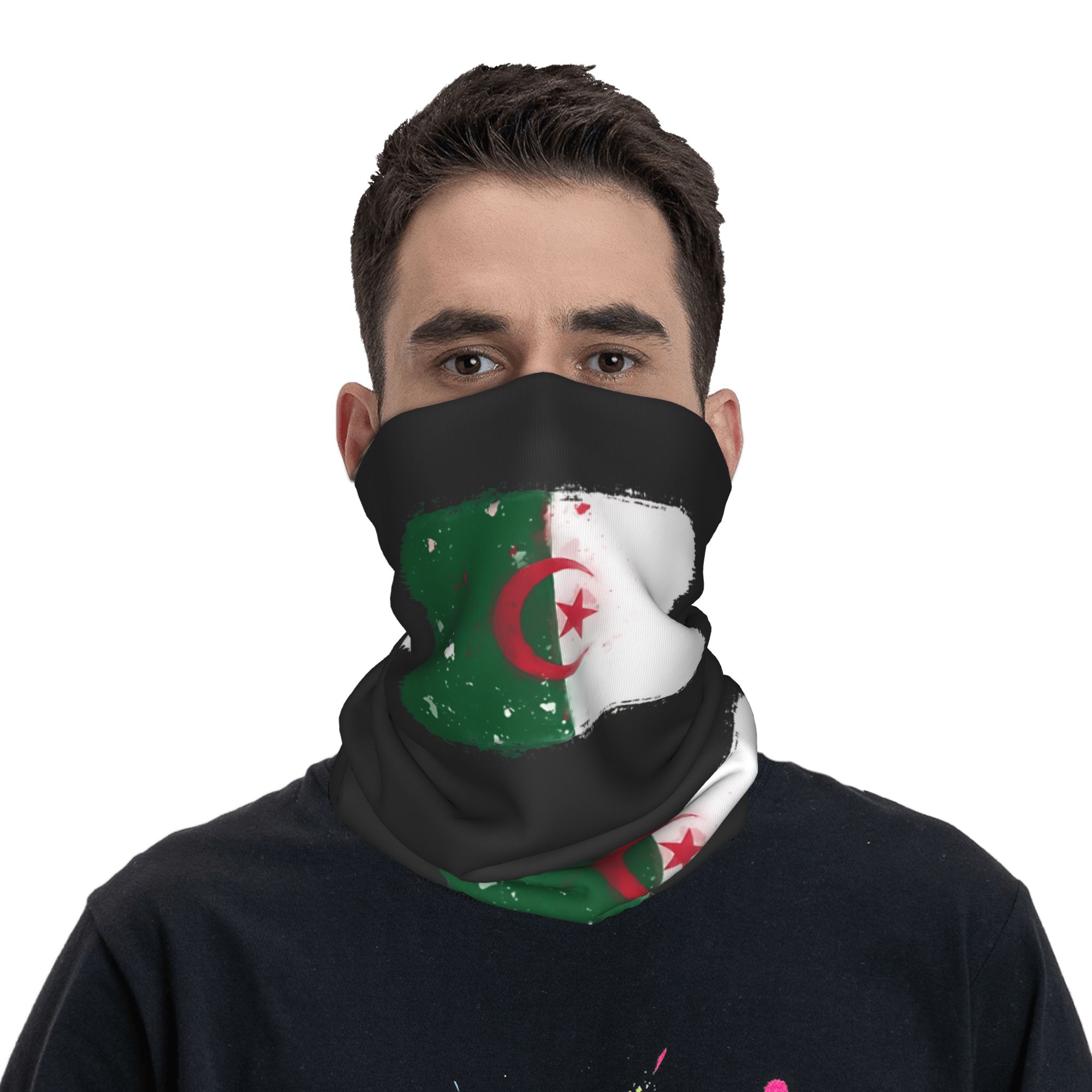 Flag of Algeria Bandana  Retro - Cycling Headwear 评论和价格