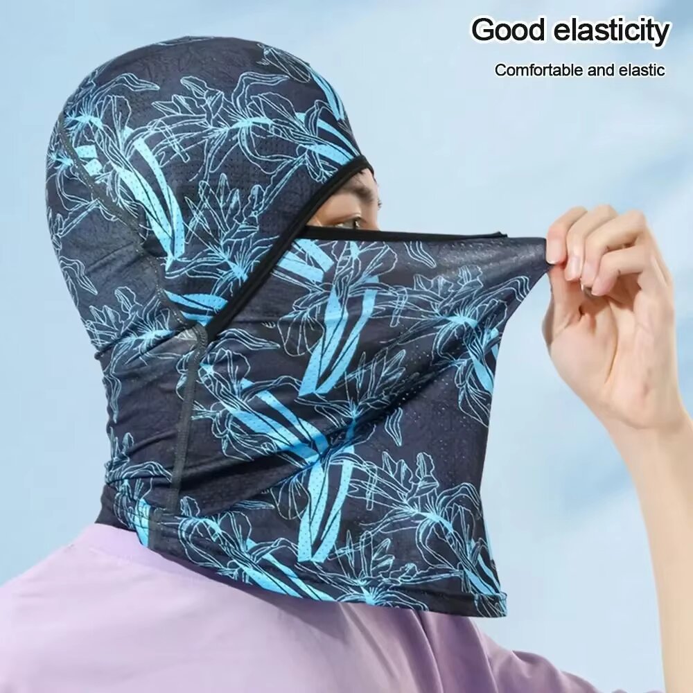 Summer Cool Balaclava Ice Silk - Cycling Headwear 评论和价格